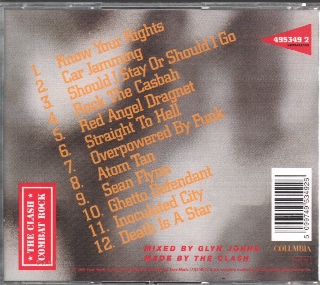 Clash - Combat Rock - Cd