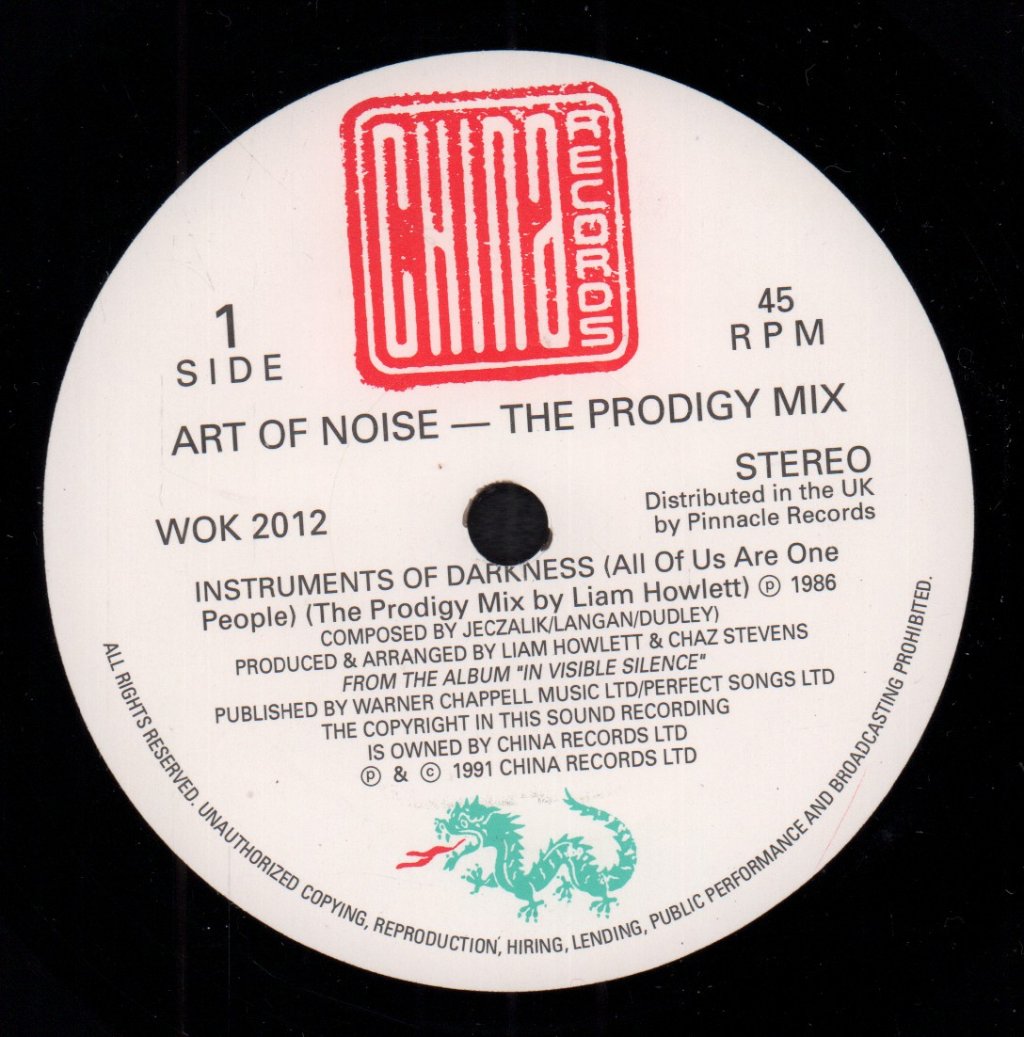 Art Of Noise - Instruments Of Darkness - 7 Inch