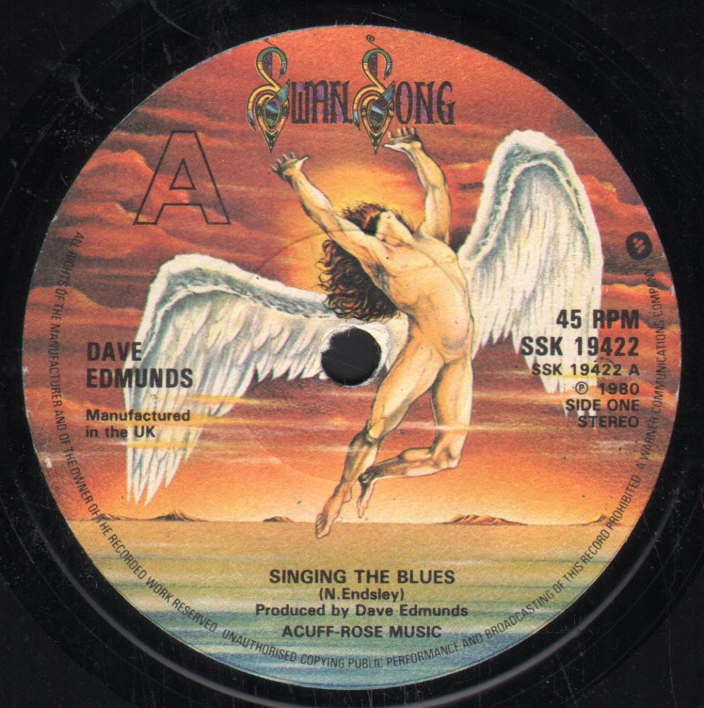 Dave Edmunds - Singing The Blues - 7 Inch