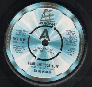 Stevie Wonder - Send One Your Love - 7 Inch