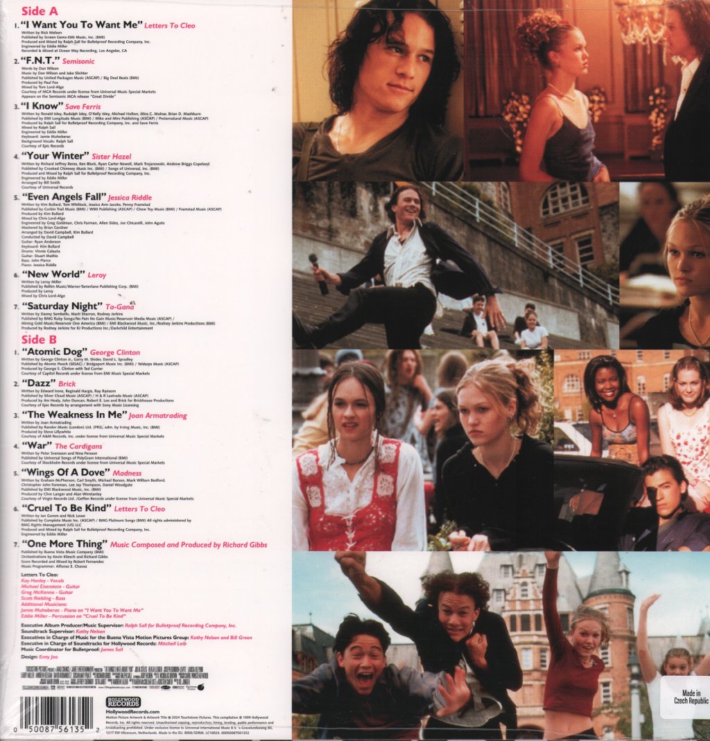 Various Artists - 10 Things I Hate About You (25th Anniversary) (Black Friday 2024) - Lp