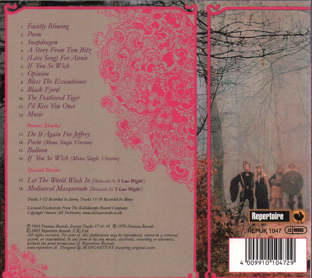 Kaleidoscope - Faintly Blowing - Cd