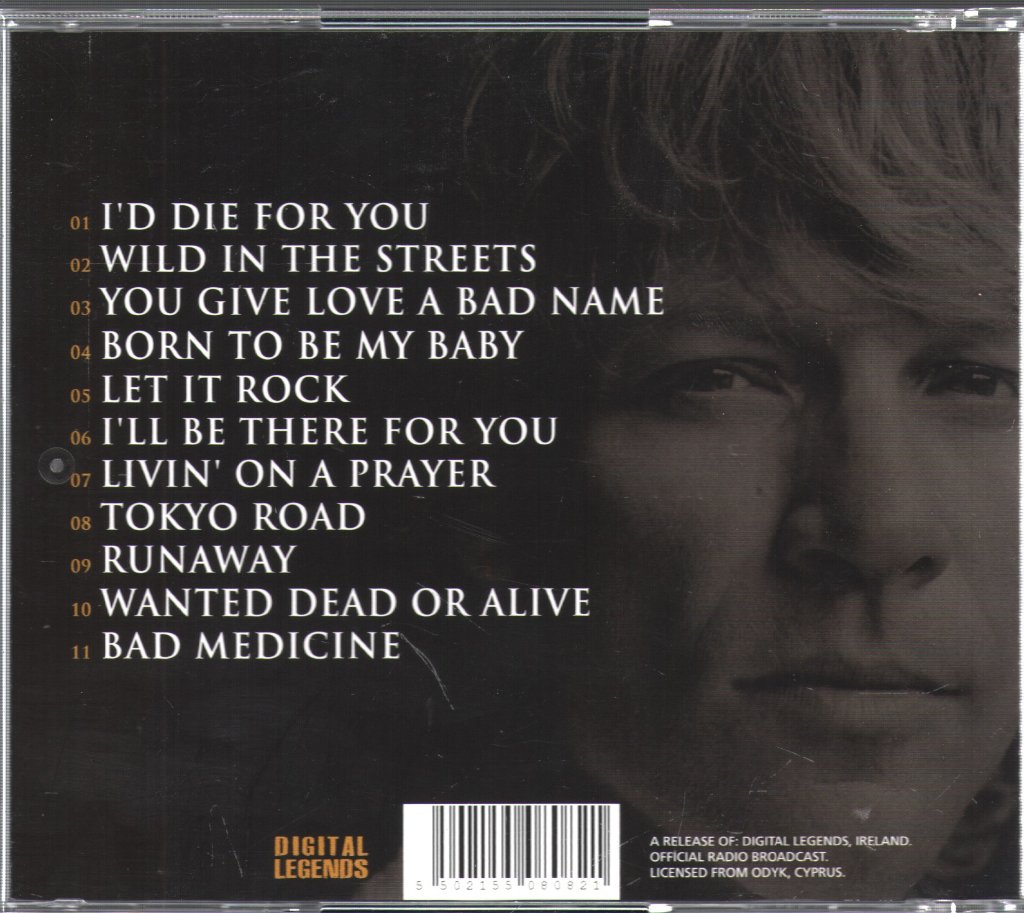 Bon Jovi - Live in Concert - Cd