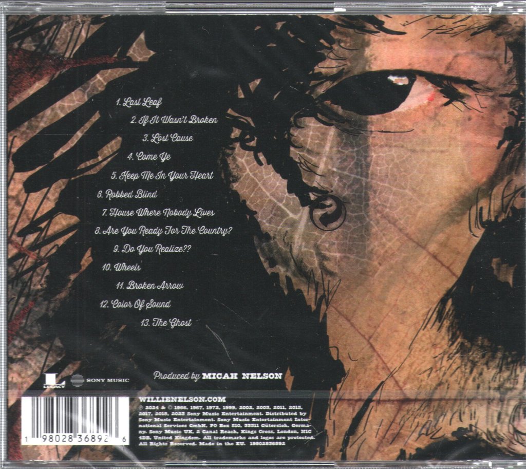 Willie Nelson - Last Leaf On The Tree - Cd