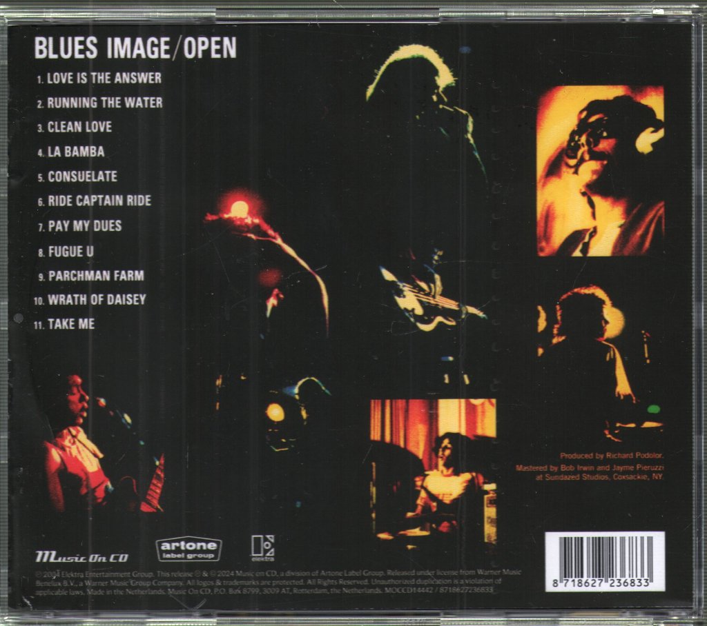 Blues Image - Open - Cd