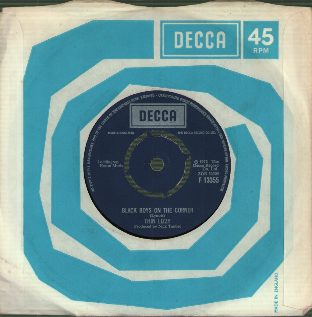 Thin Lizzy - Whisky In The Jar - 7 Inch
