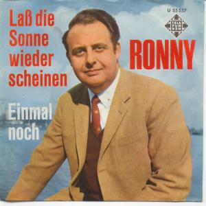 Ronny And Studio Nord Orchester - Lass Die Sonne Wieder Scheinen - 7 Inch
