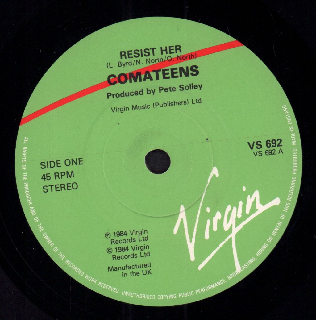 Comateens - Resist Her - 7 Inch