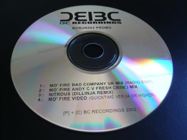 Rawhill Cru / Bad Company - Mo' Fire - Cdr