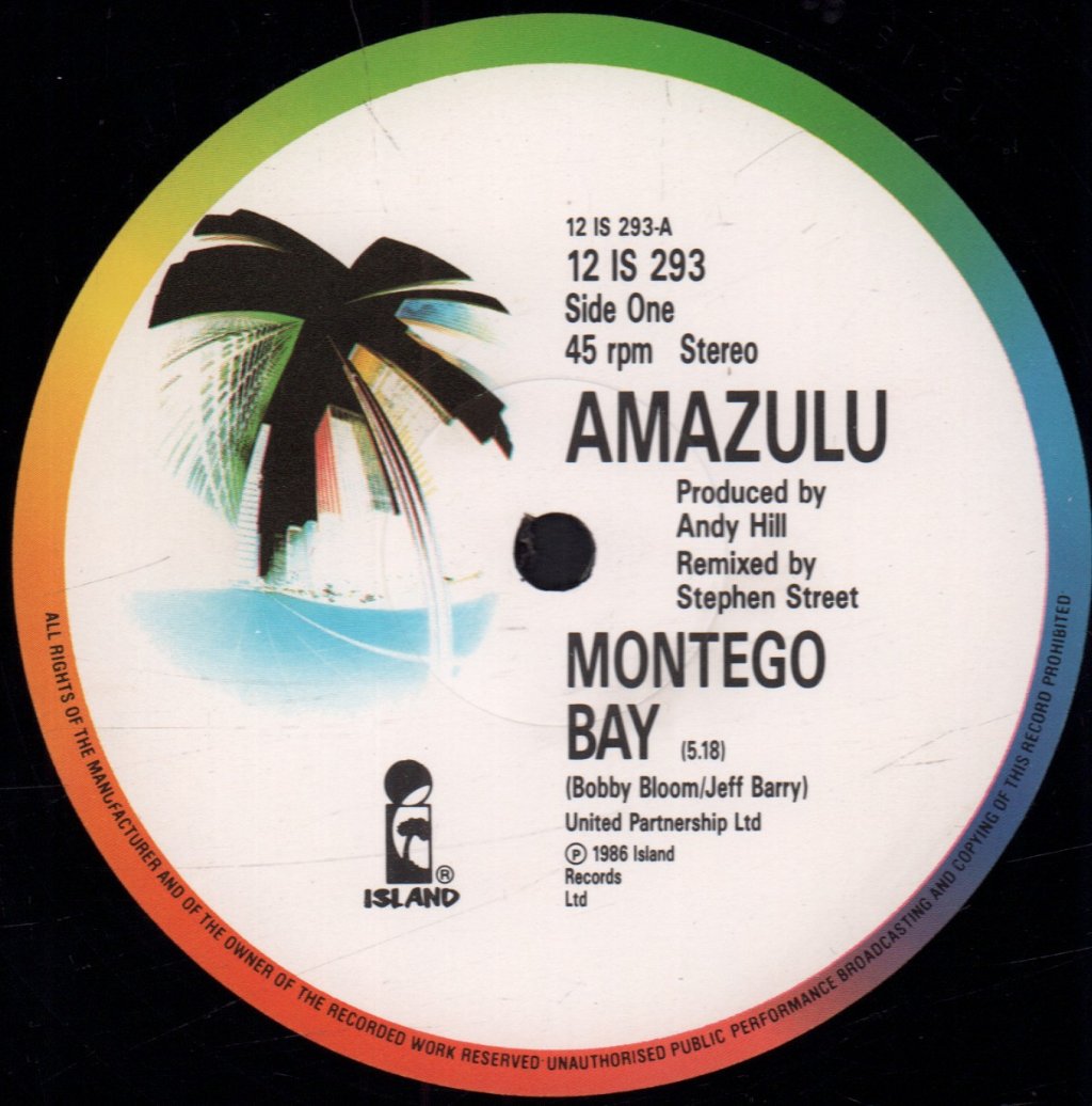 Amazulu - Montego Bay - 12 Inch