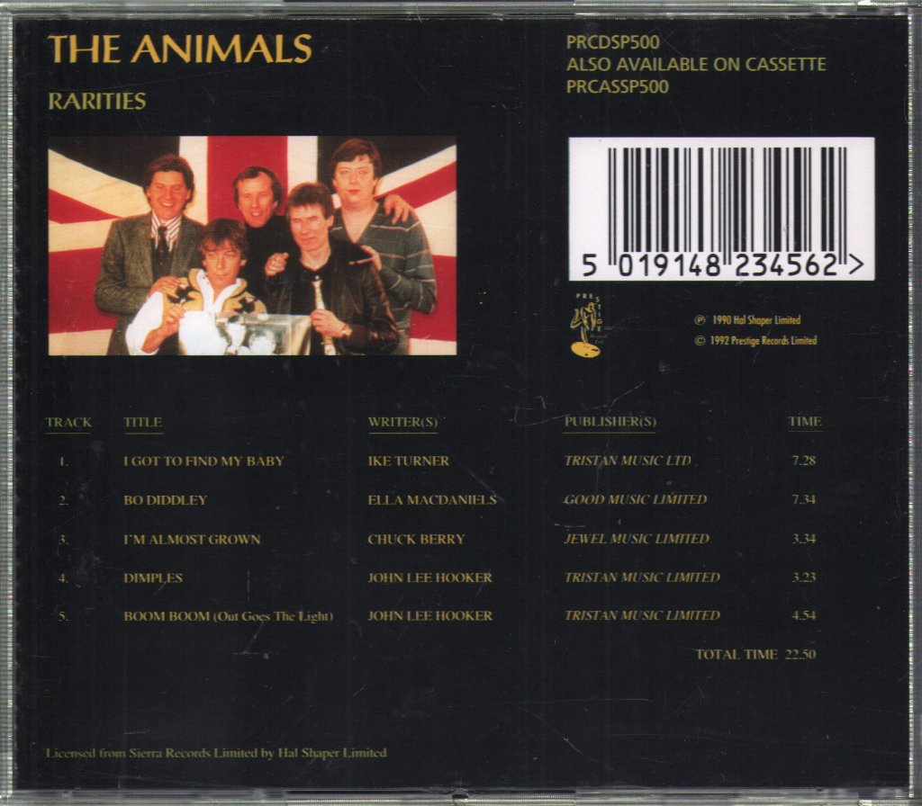 Animals - Rarities - Cd