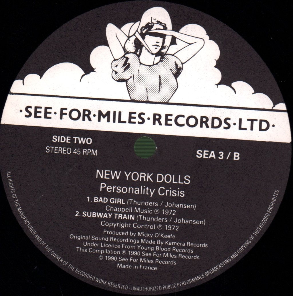 New York Dolls - Personality Crisis - 12 Inch