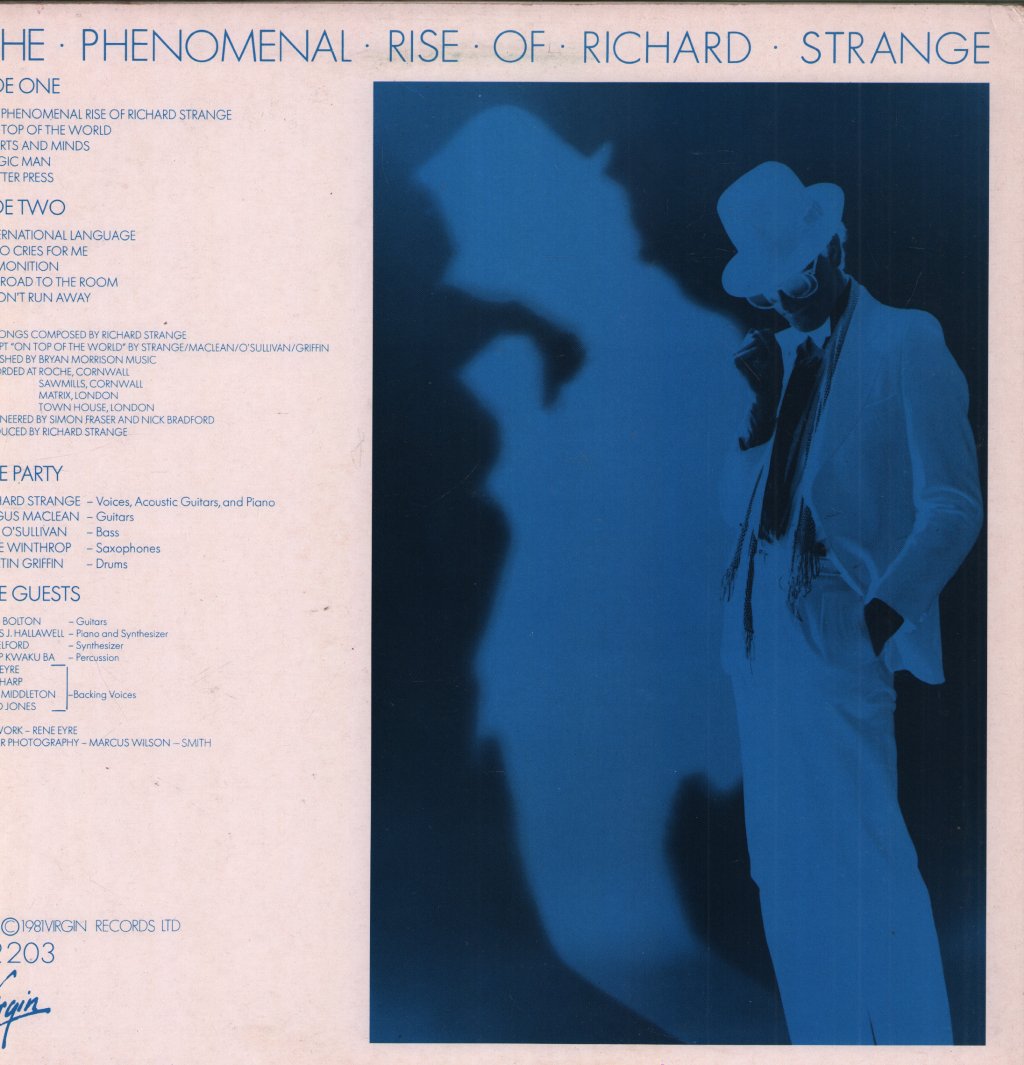 Richard Strange - Phenomenal Rise Of Richard Strange - Lp
