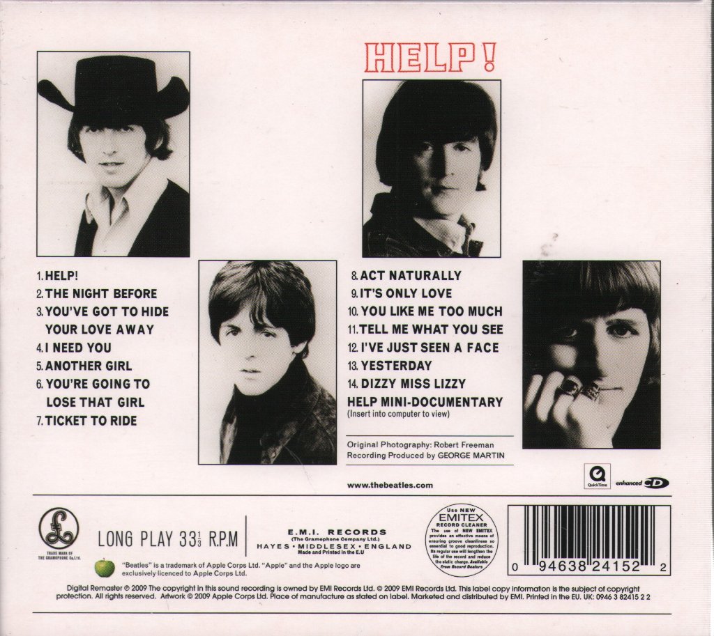 Beatles - Help! - Cd
