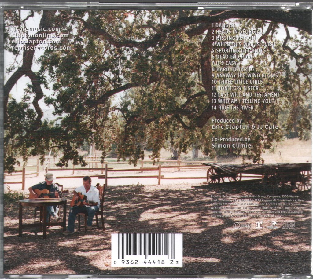 J.J. Cale & Eric Clapton - Road To Escondido - Cd