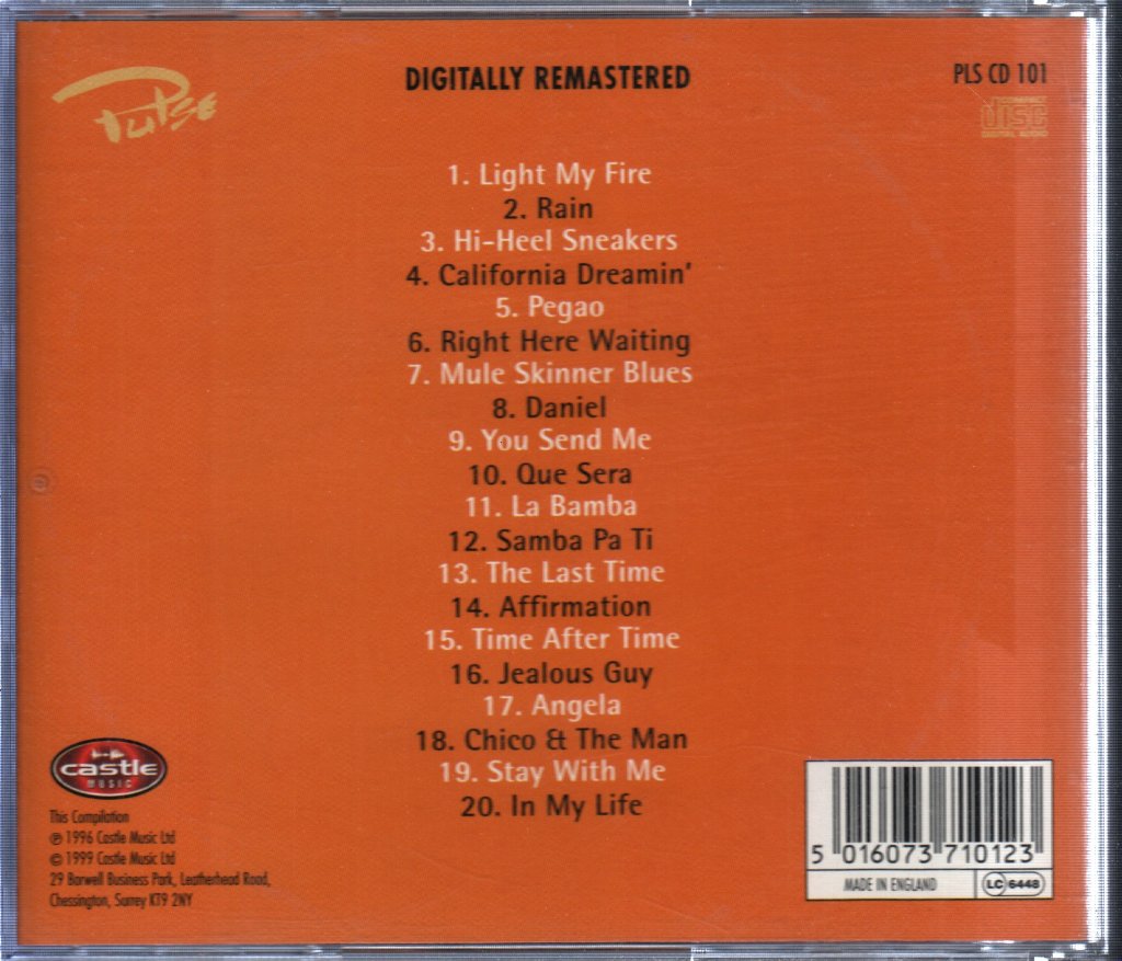 José Feliciano - Light My Fire The Best Of José Feliciano - Cd