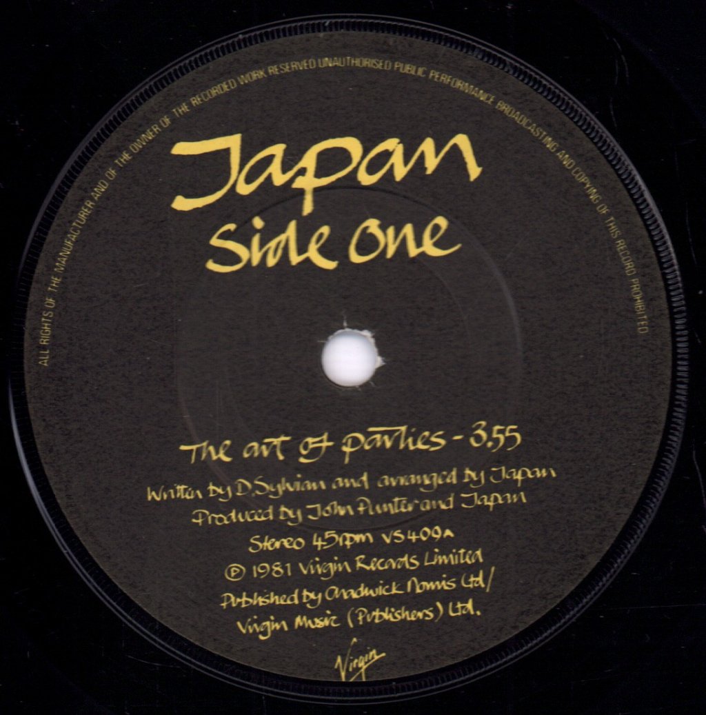 Japan - Art Of Parties - 7 Inch