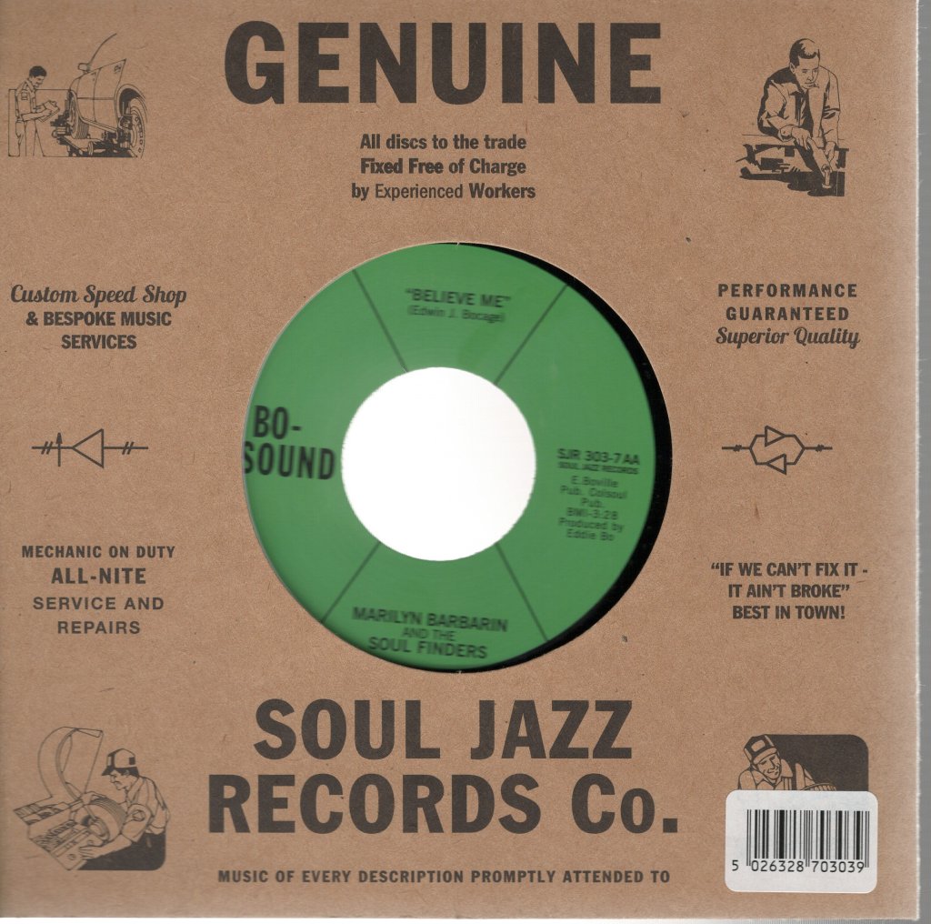 Marilyn Barbarin & the Soul Finders - Reborn - 7 Inch