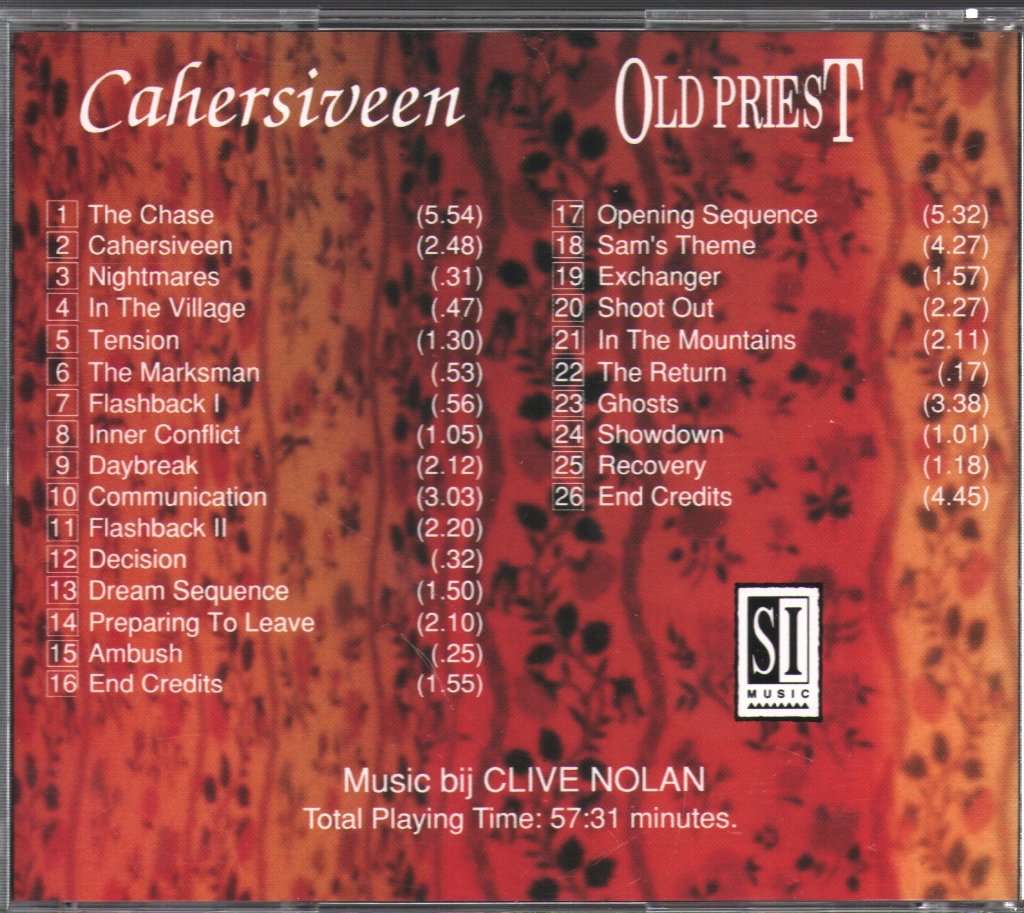 Clive Nolan - Conflicts (Original Motion Picture Soundtracks From "Cahersiveen" & "Old Priest") - Cd