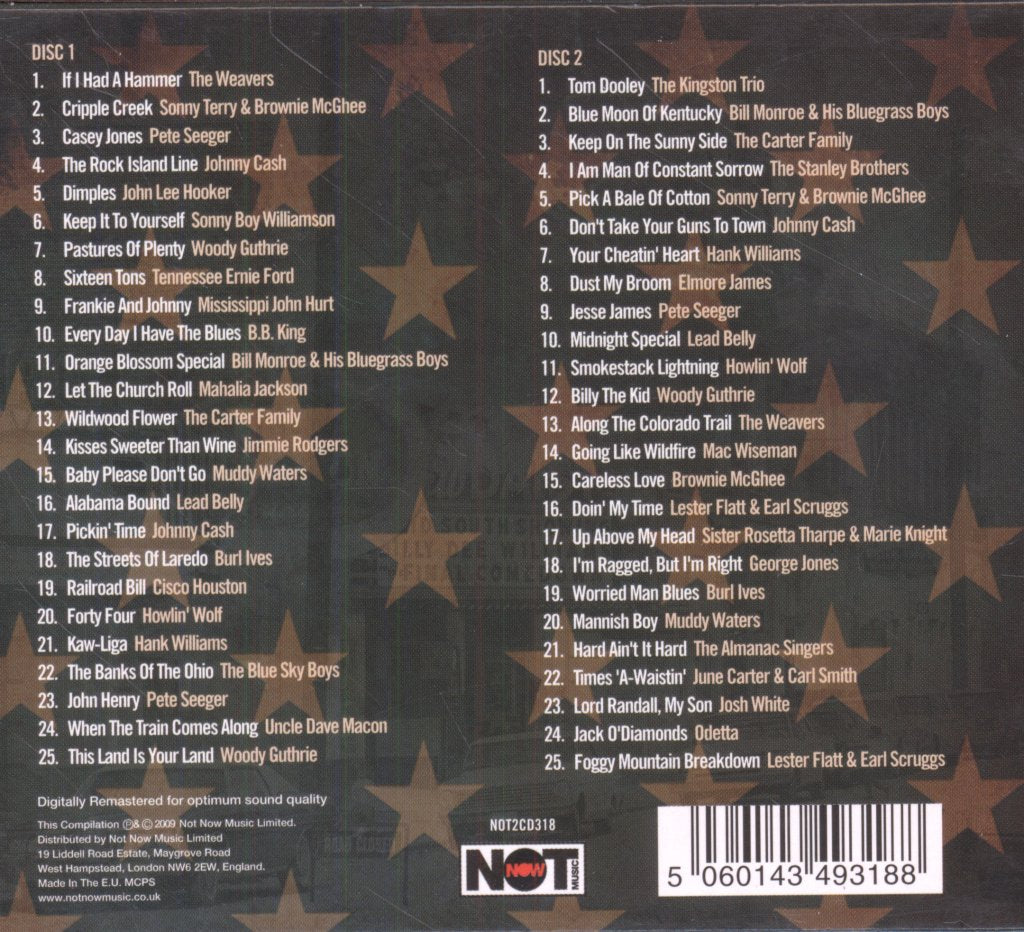 Various Artists - Definitive Americana - Double Cd