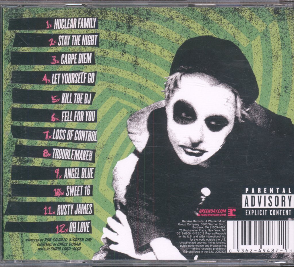Green Day - ¡Uno! - Cd