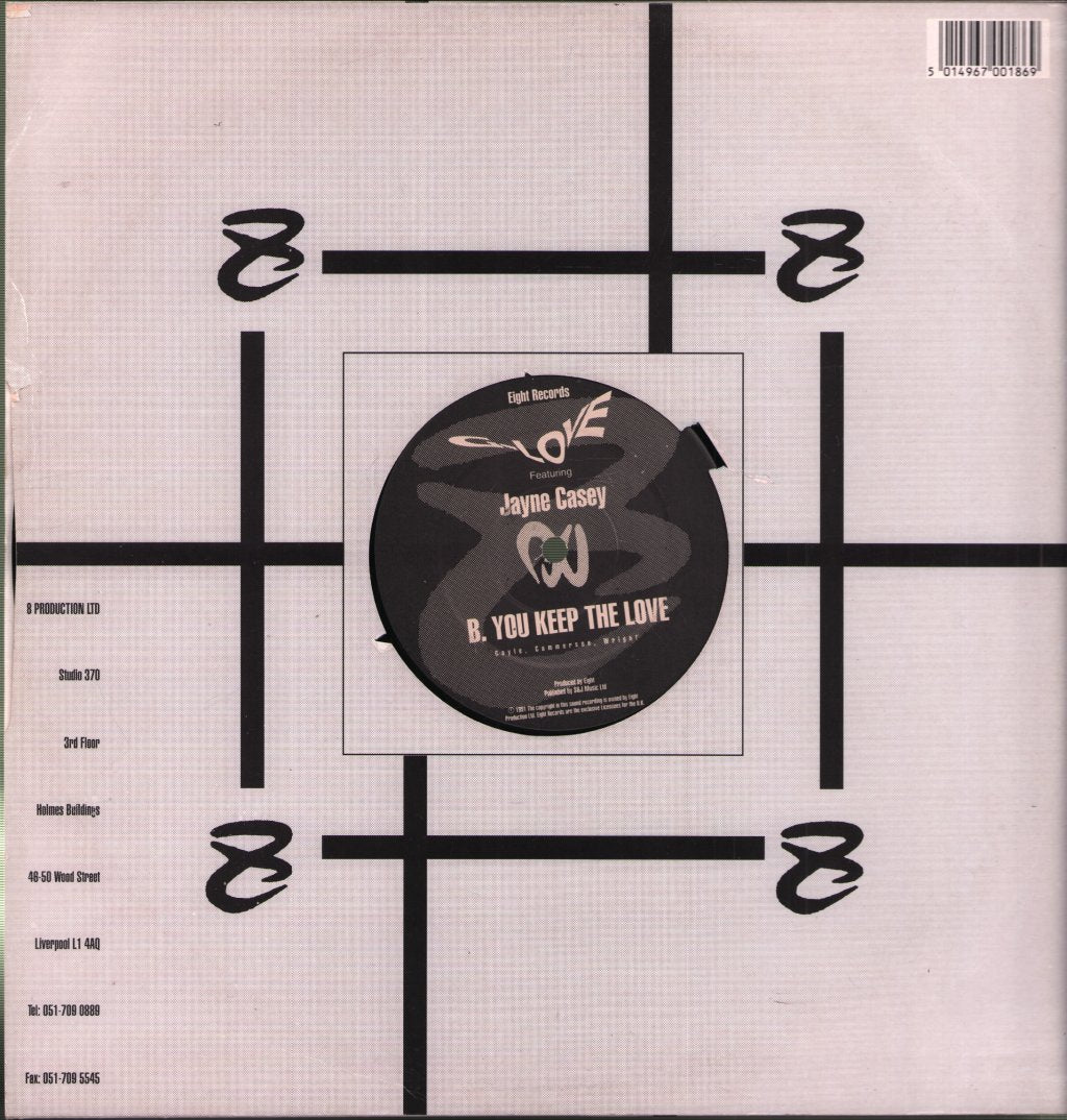 G-Love Featuring Jayne Casey - You Keep The Love - 12 Inch