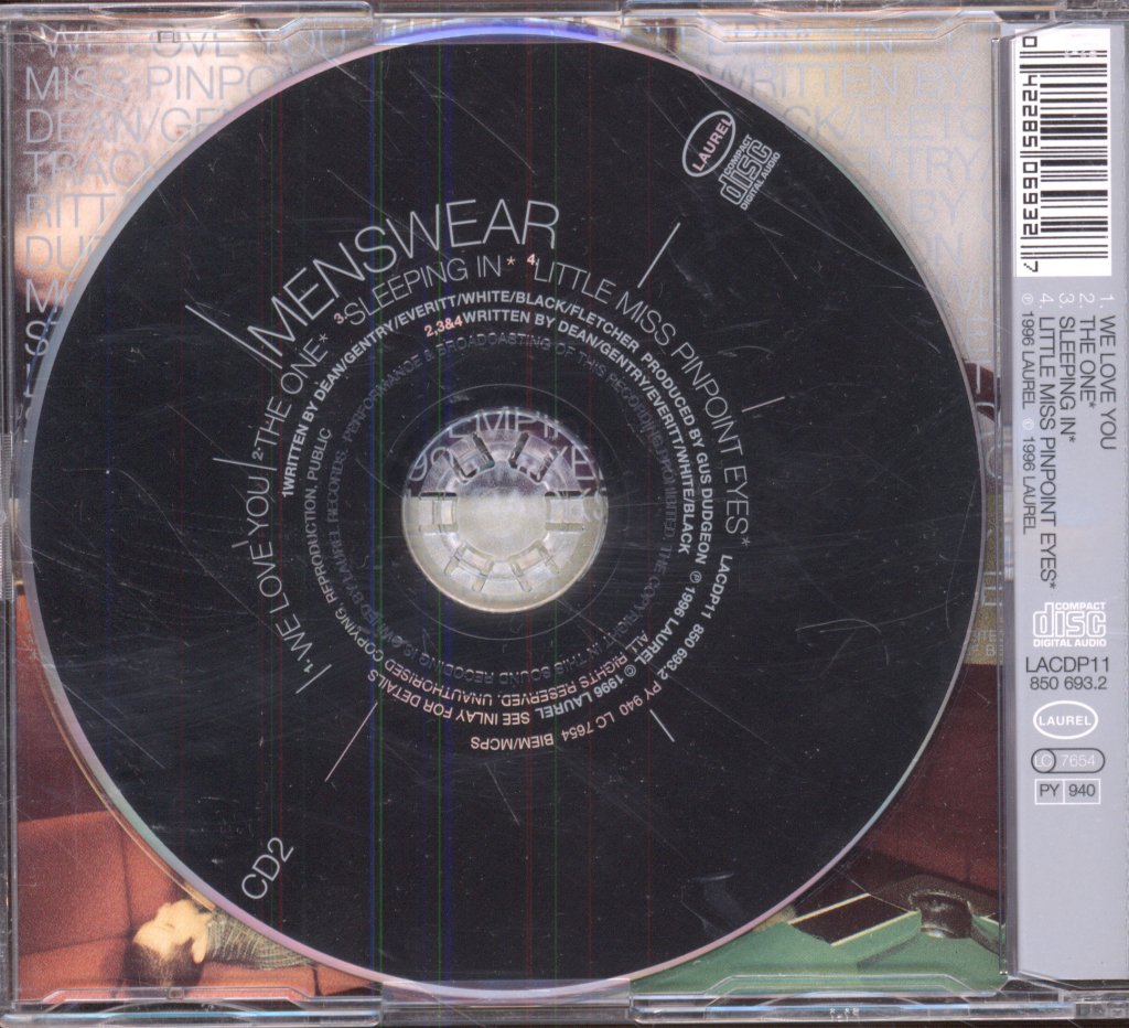 Menswear - We Love You - Cd