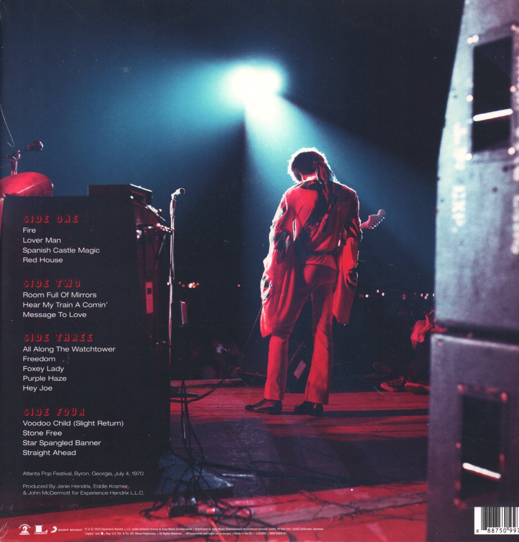 Jimi Hendrix Experience - Freedom: Atlanta Pop Festival - Double Lp