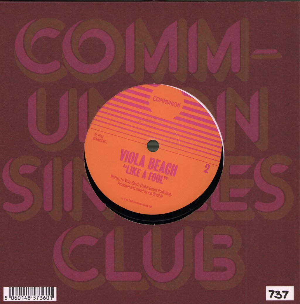 Viola Beach - Boys That Sing / Like A Fool - 7 Inch