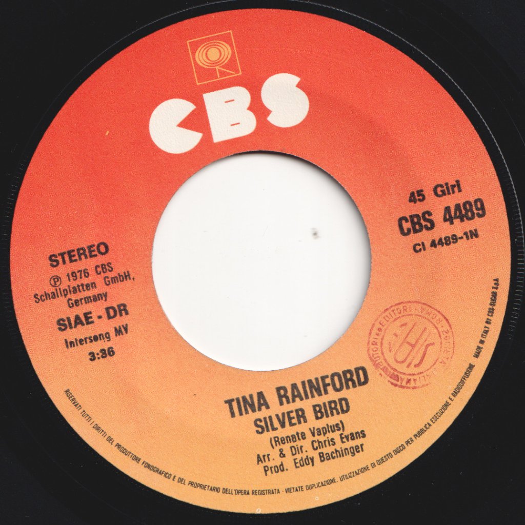 Tina Rainford - Silver Bird - 7 Inch