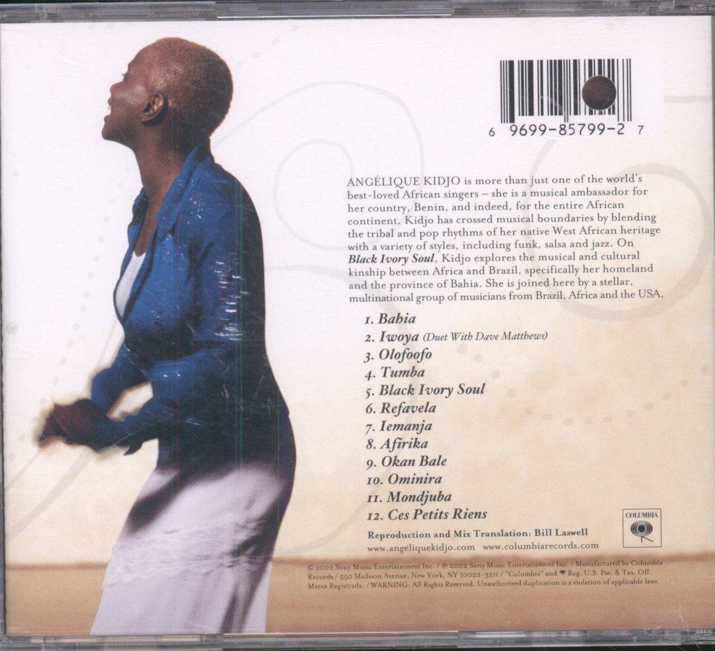 Angélique Kidjo - Black Ivory Soul - Cd