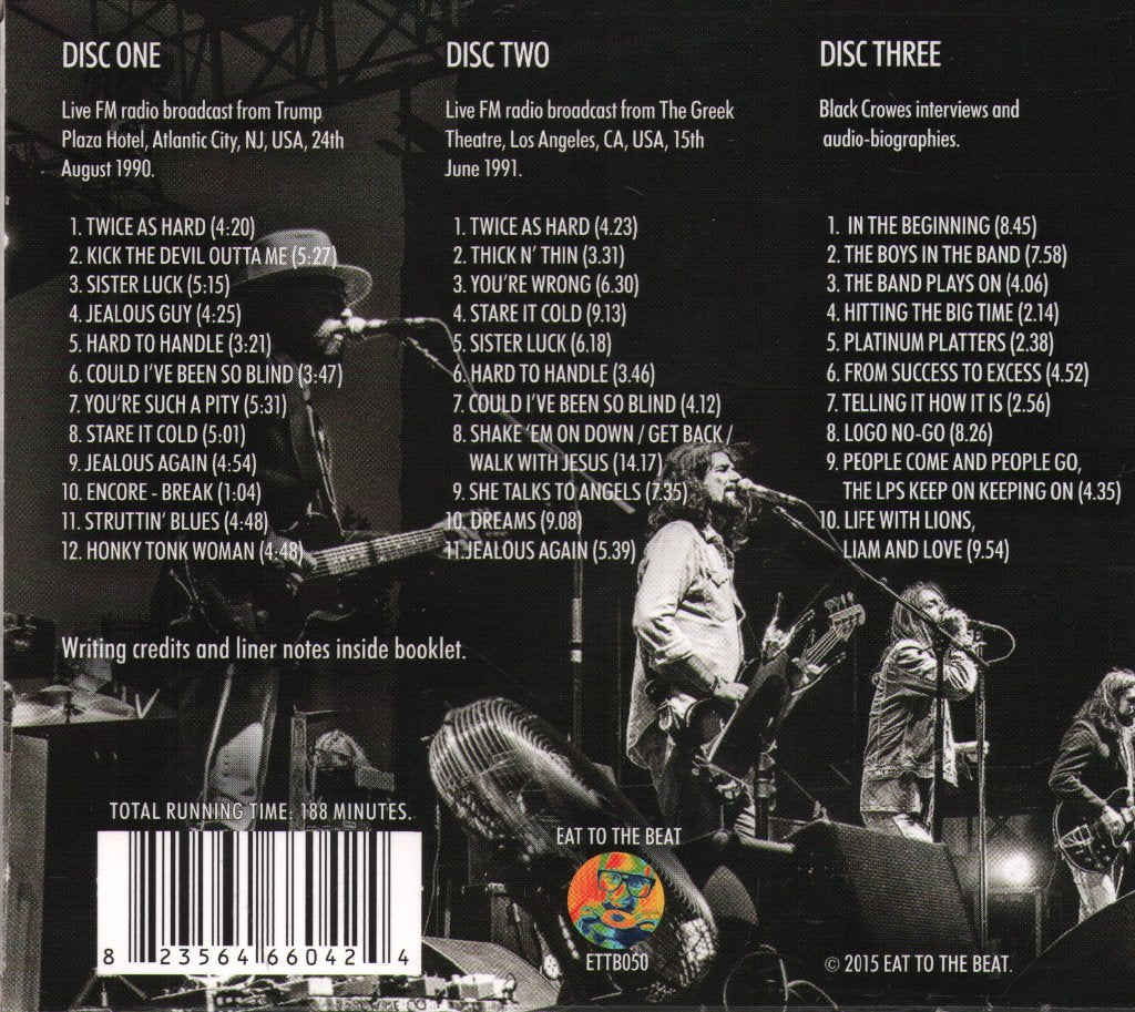 Black Crowes - Transmission Impossible - Cd Set
