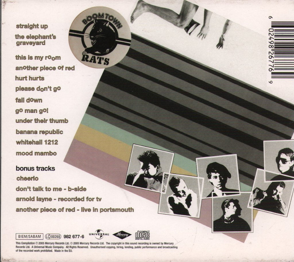 Boomtown Rats - Mondo Bongo - Cd