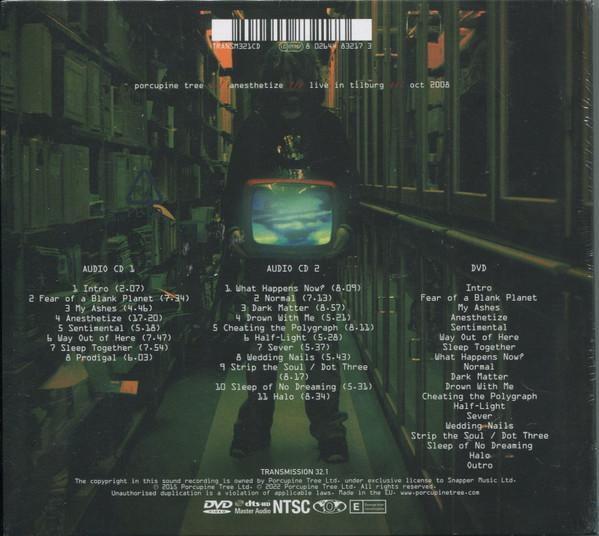 Porcupine Tree - Anesthetize (Live In Tilburg - Oct. 2008) - Double Cd