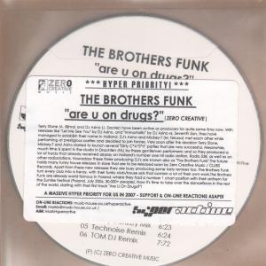 Brothers Funk - Are U On Drugs - Cdr