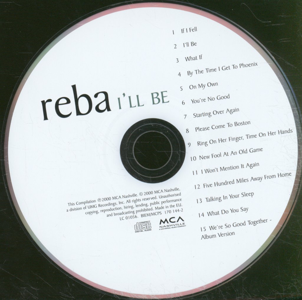 Reba McEntire - I'll Be - Cd