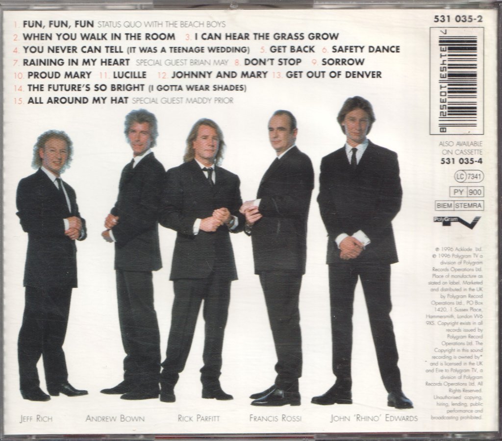 Status Quo - Don't Stop - Cd