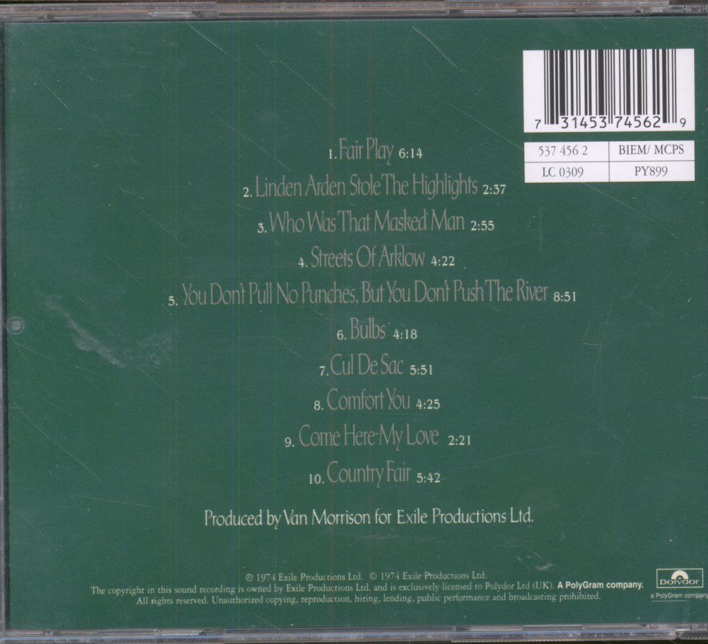 Van Morrison - Veedon Fleece - Cd