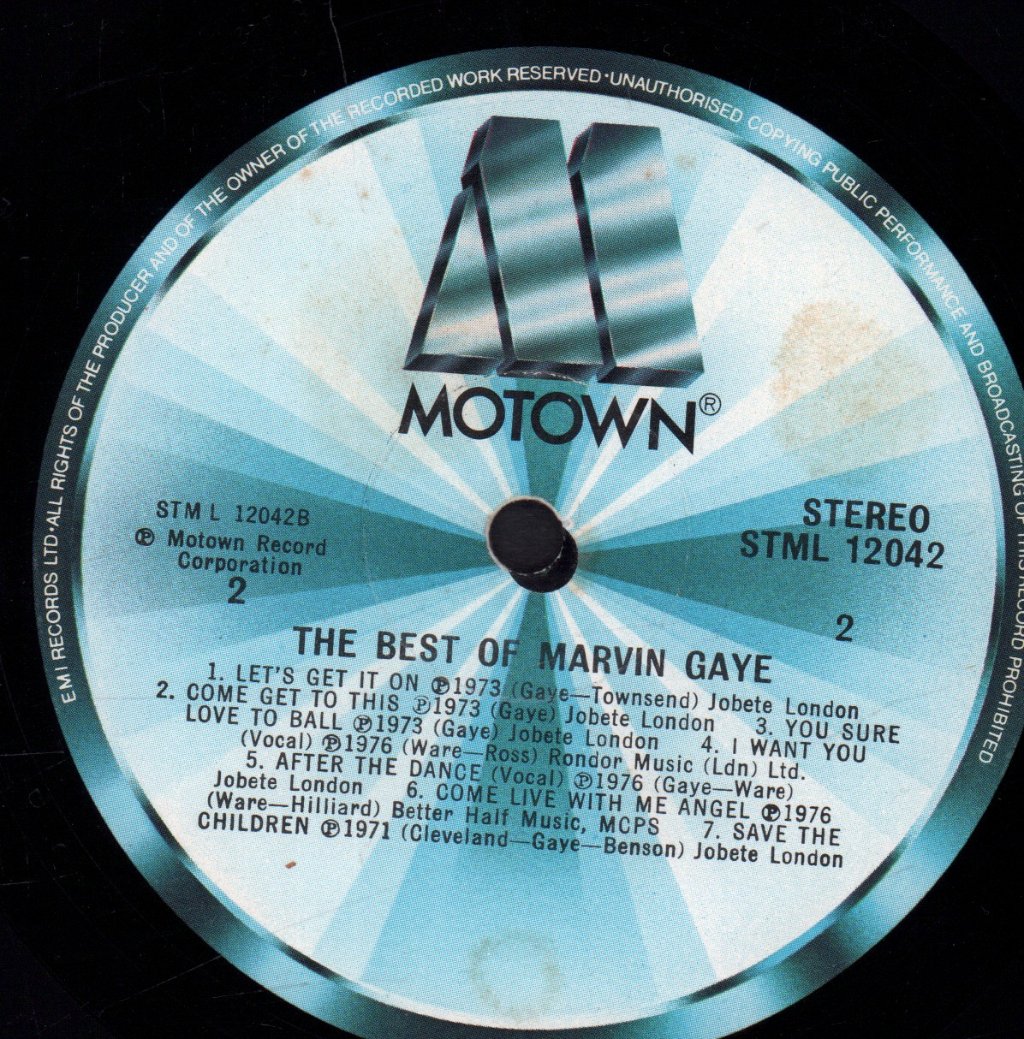 Marvin Gaye - Best Of - Lp