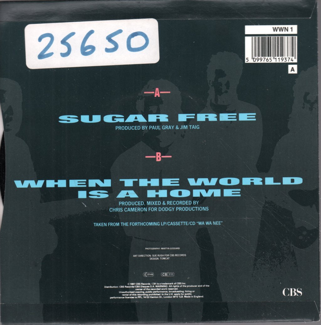 Wa Wa Nee - Sugar Free - 7 Inch
