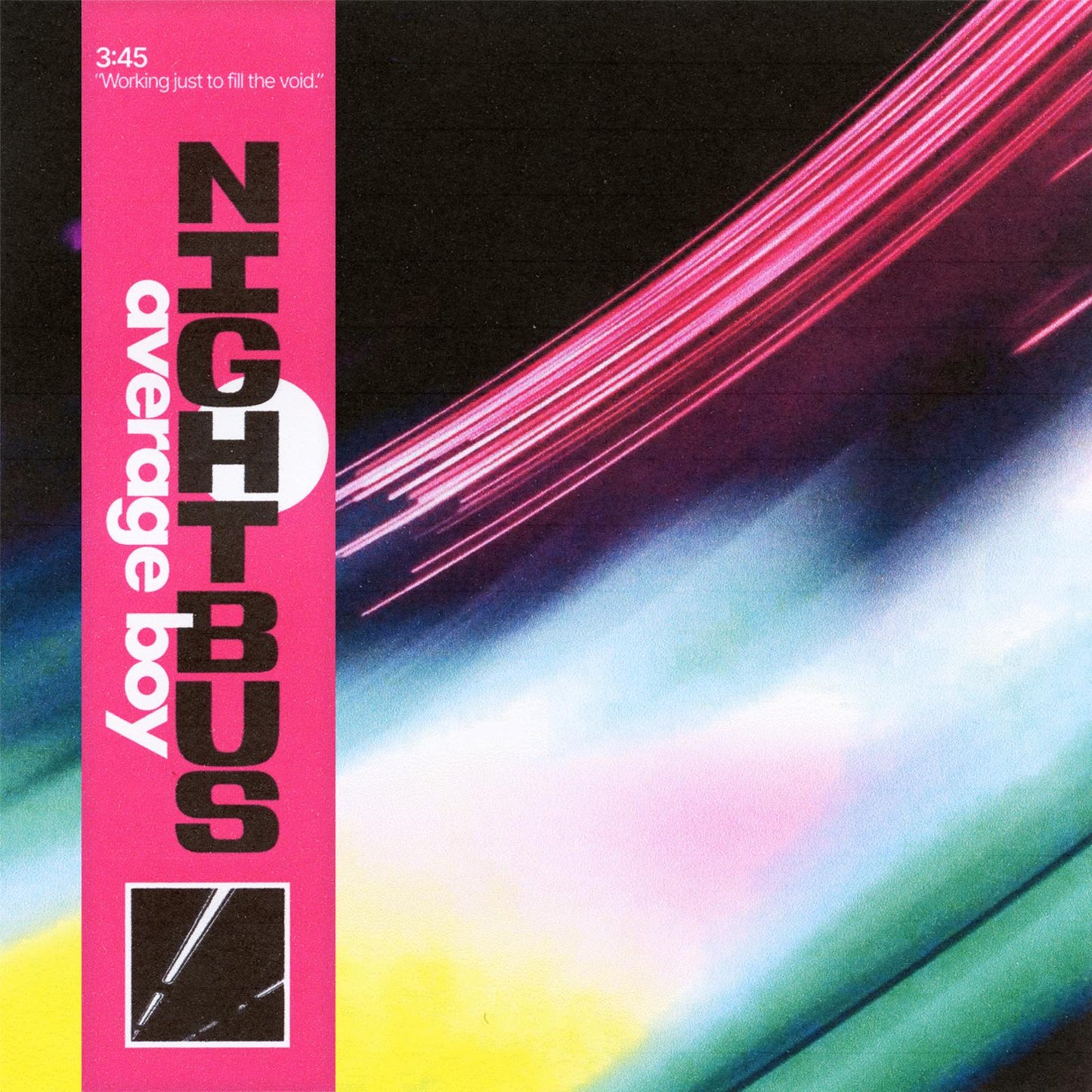 Nightbus - Exposed To Some Light / Average Boy - 7 Inch