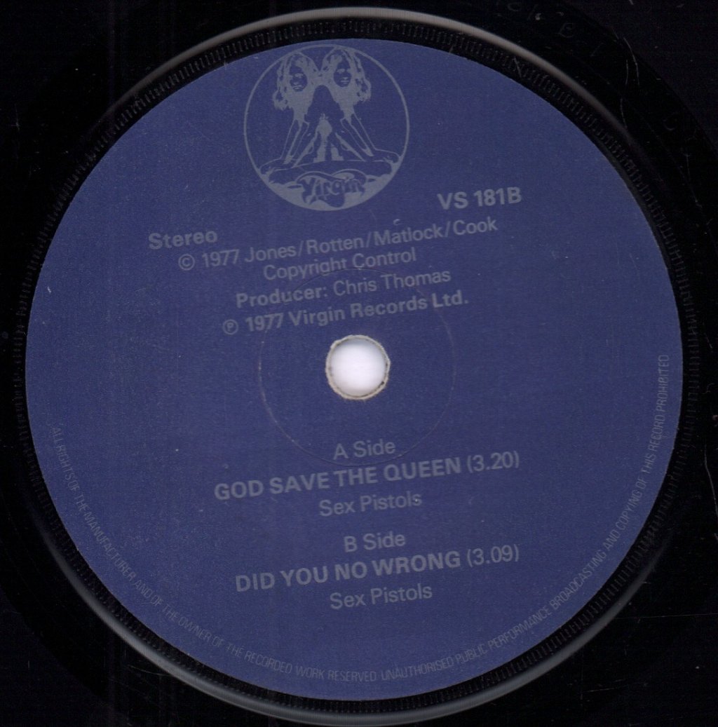Sex Pistols - God Save The Queen - 7 Inch