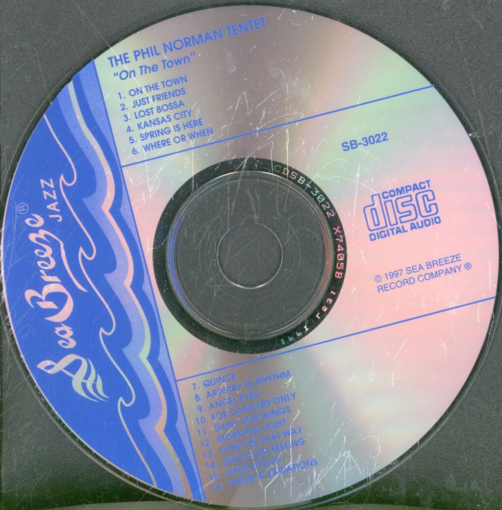 Phil Norman Tentet - On The Town - Cd