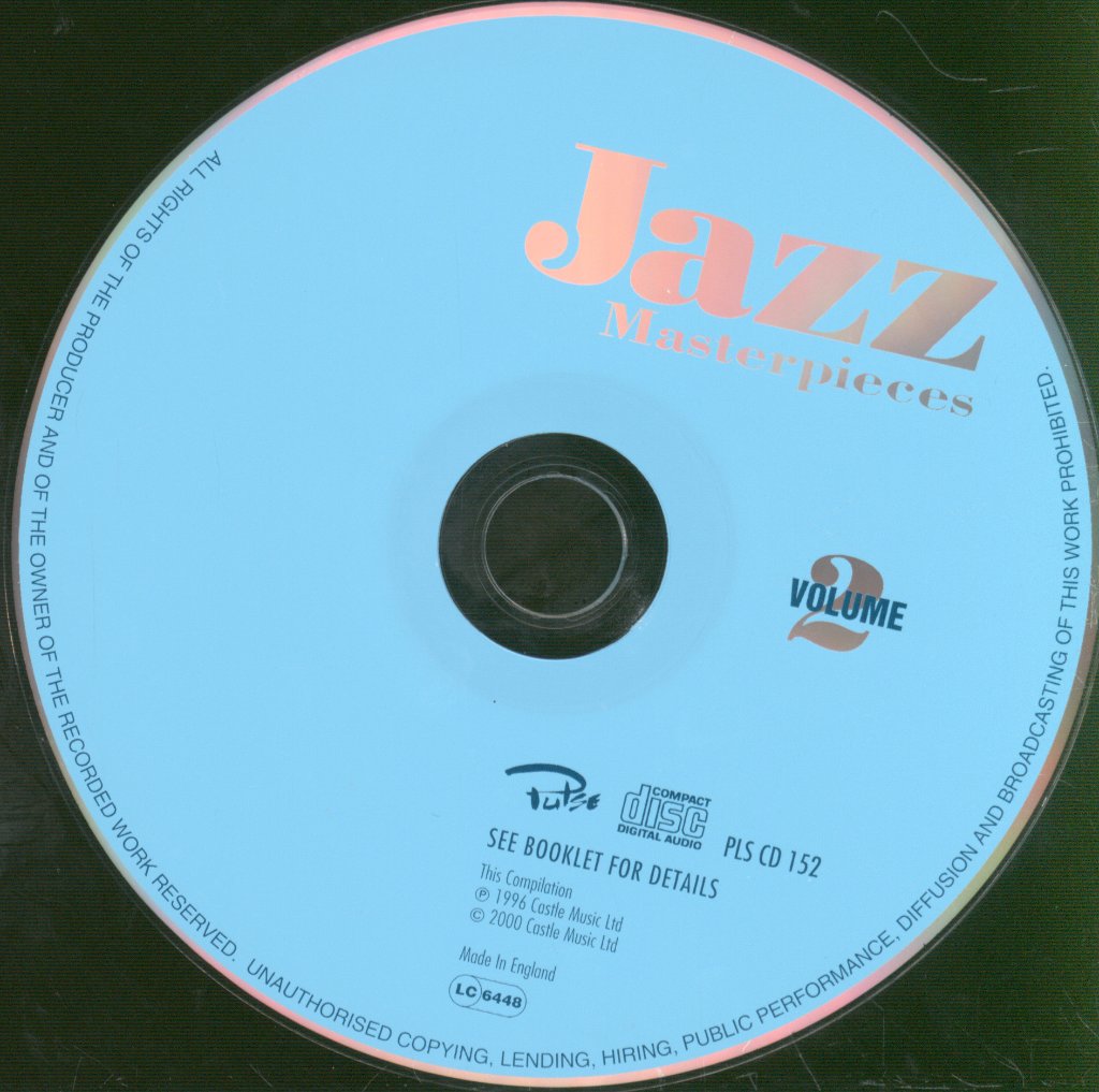 Various Artists - Jazz Masterpieces Volume 2 - Cd