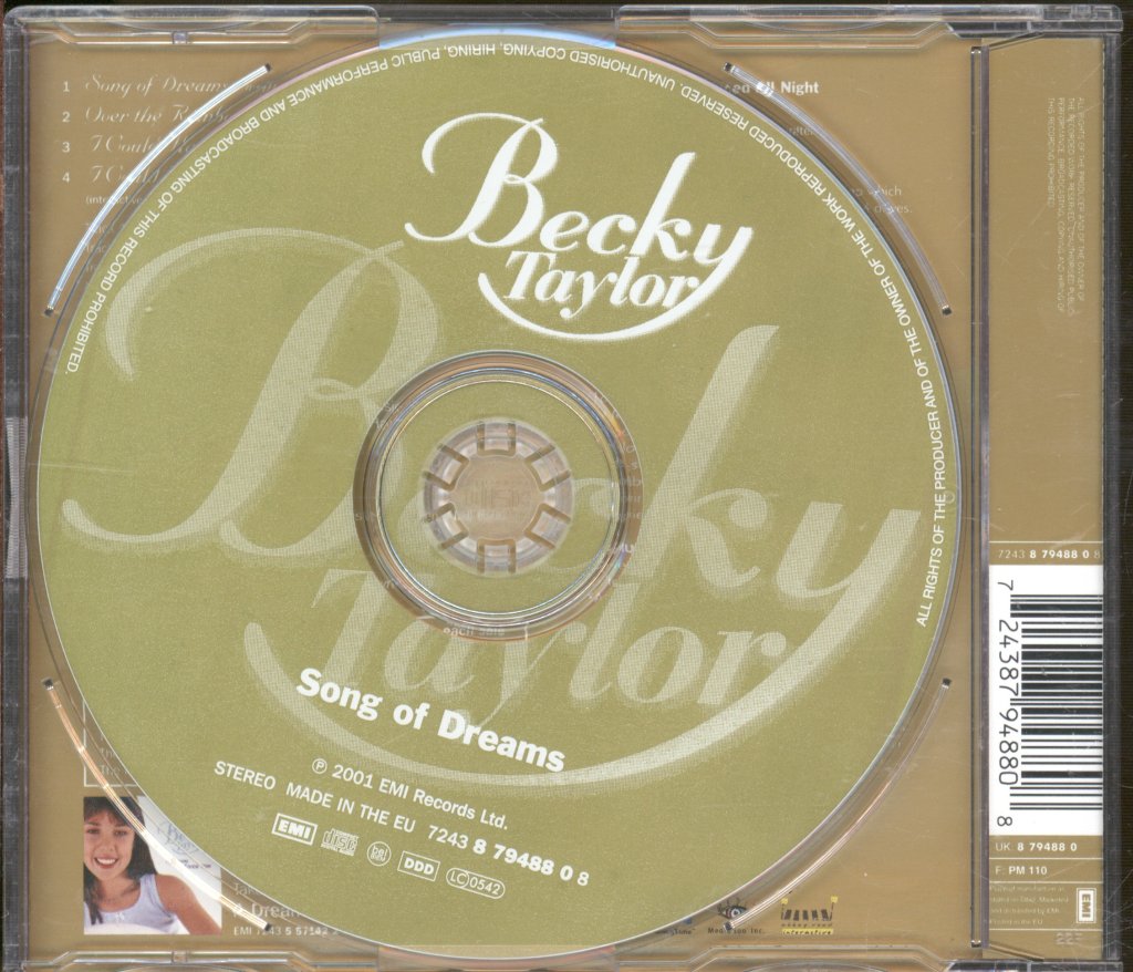 Becky Taylor - Song Of Dreams - Cd