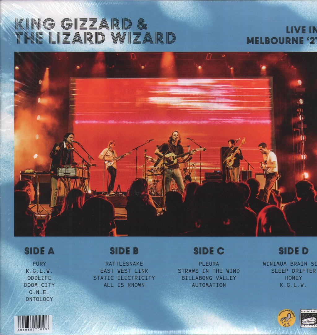 King Gizzard And The Lizard Wizard - Live In Melbourne '21 - Double Lp