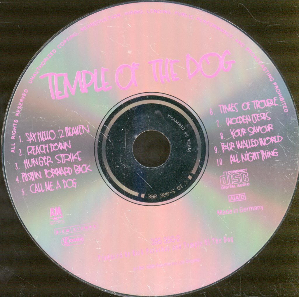 Temple Of The Dog - Temple Of The Dog - Cd