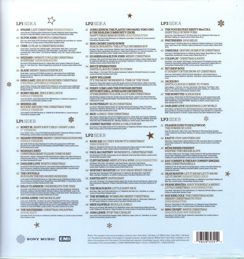 Various Artists - NOW That's What I Call Christmas! - Triple Lp