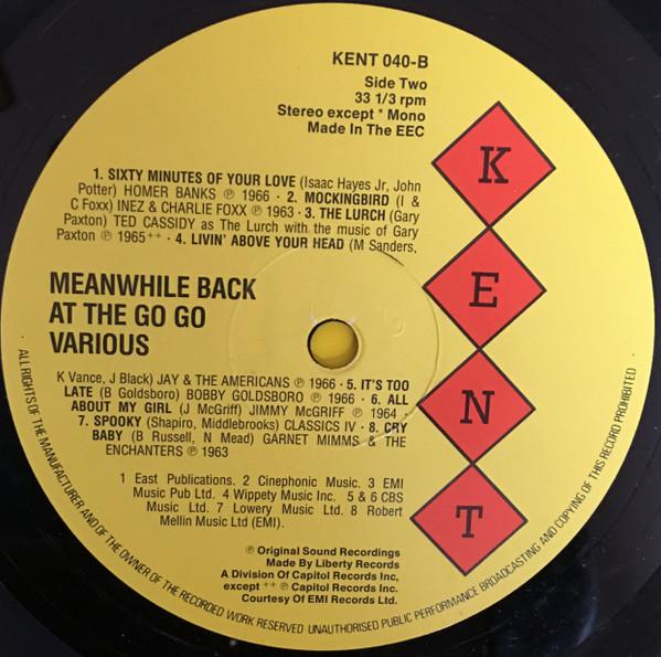 Various Artists - Meanwhile, Back At The Go Go - Lp