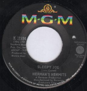 Herman's Hermits - Sleepy Joe - 7 Inch